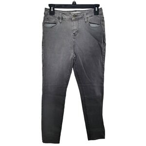 Bullhead Skinniest Jeans Womens 29 Grey Mid Rise Stretch Denim Pants